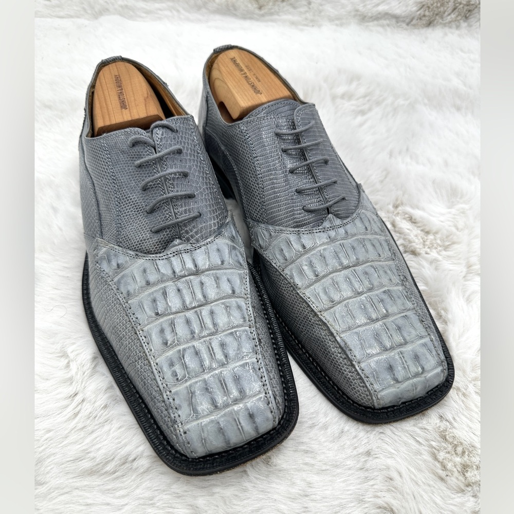 David‎ Eden Mens Genuine Alligator Lizard Shoes 10.5 Men’s oxfords